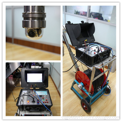 Deep Water Well Detection Camera underground Waterproof Borehole Inspection Video Camera